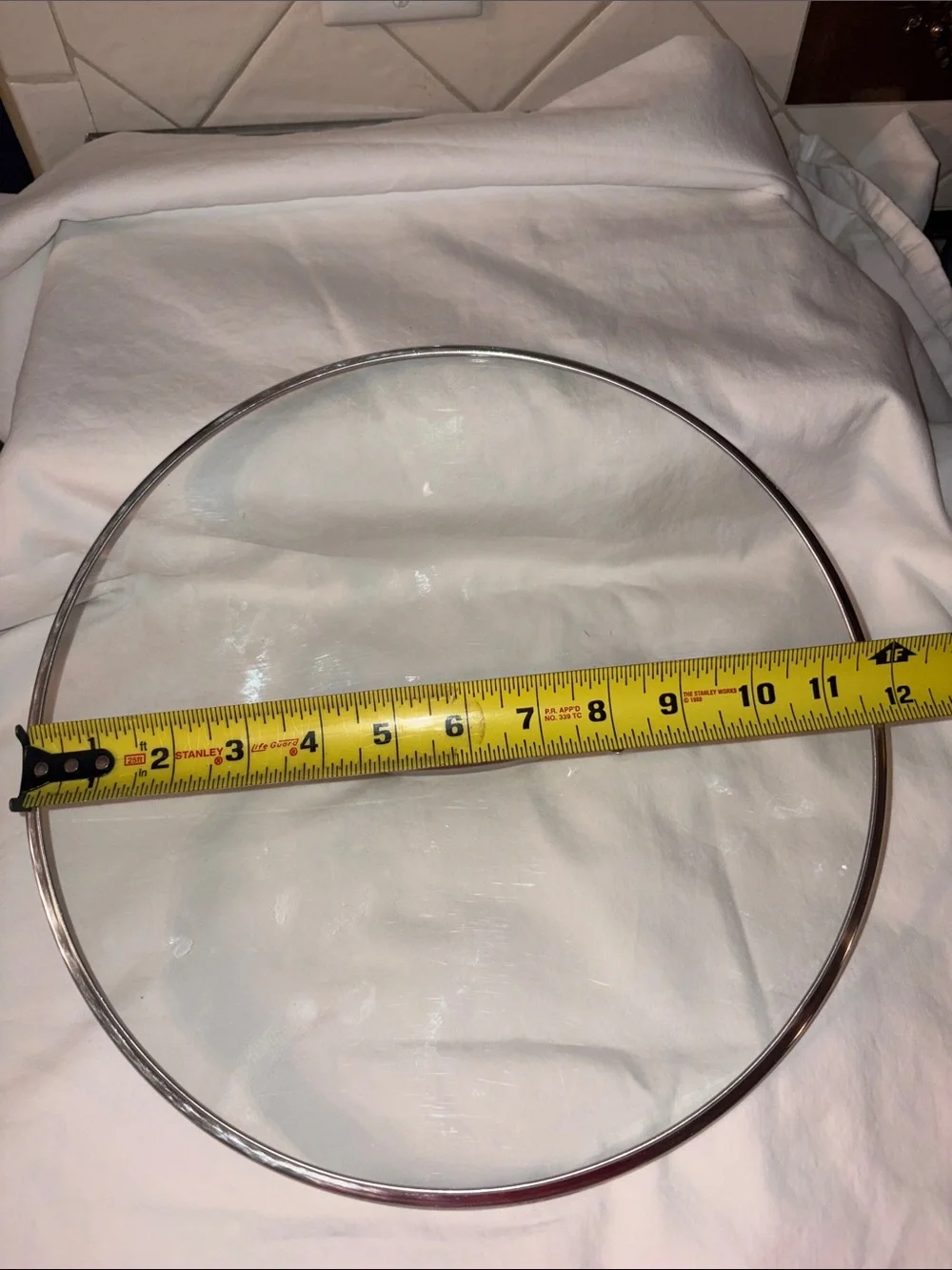 All-Clad 12” Inch Glass Replacement Lid Stainless Steel Handle